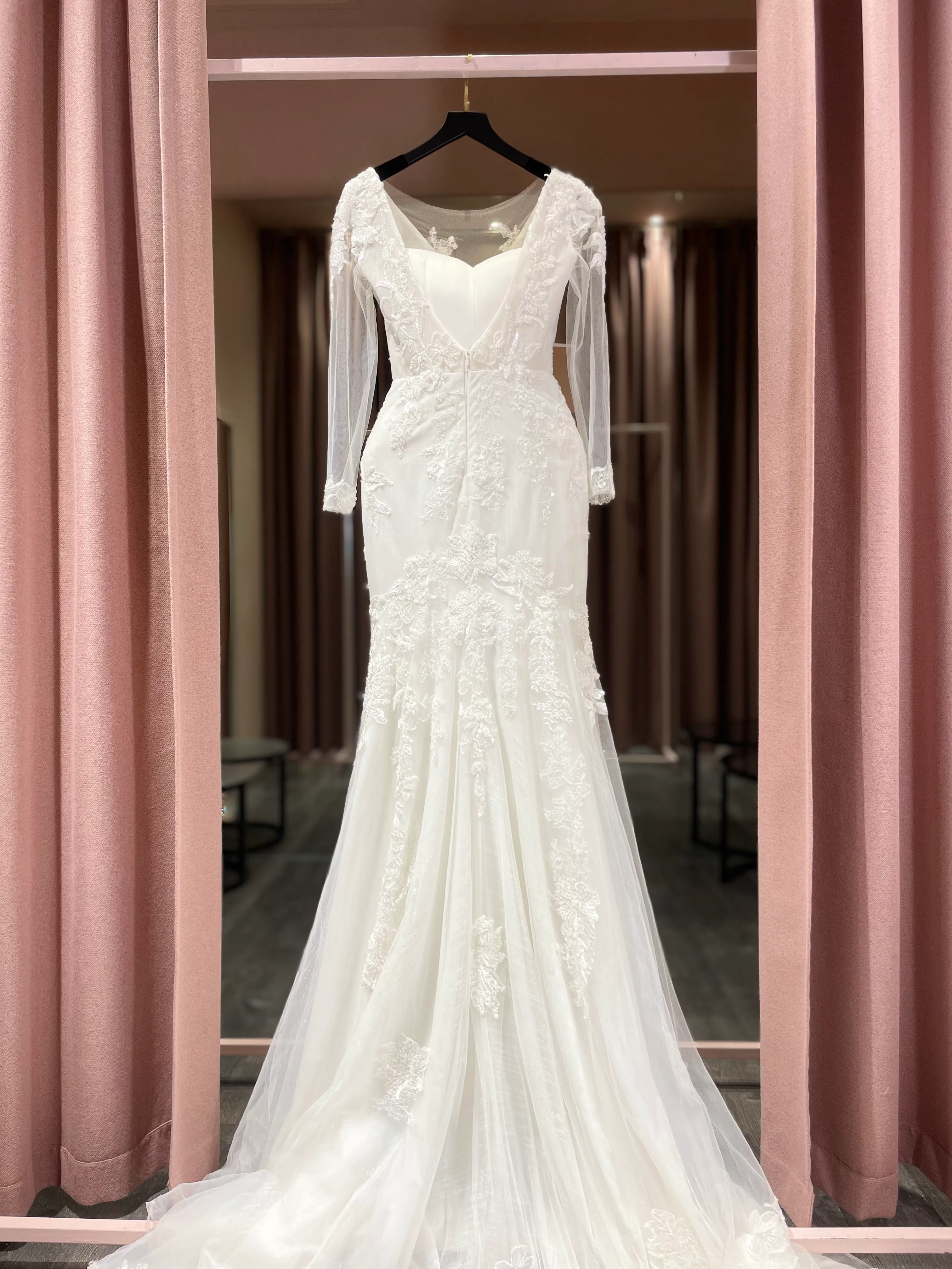 0797 - Plus size long sleeves mermaid