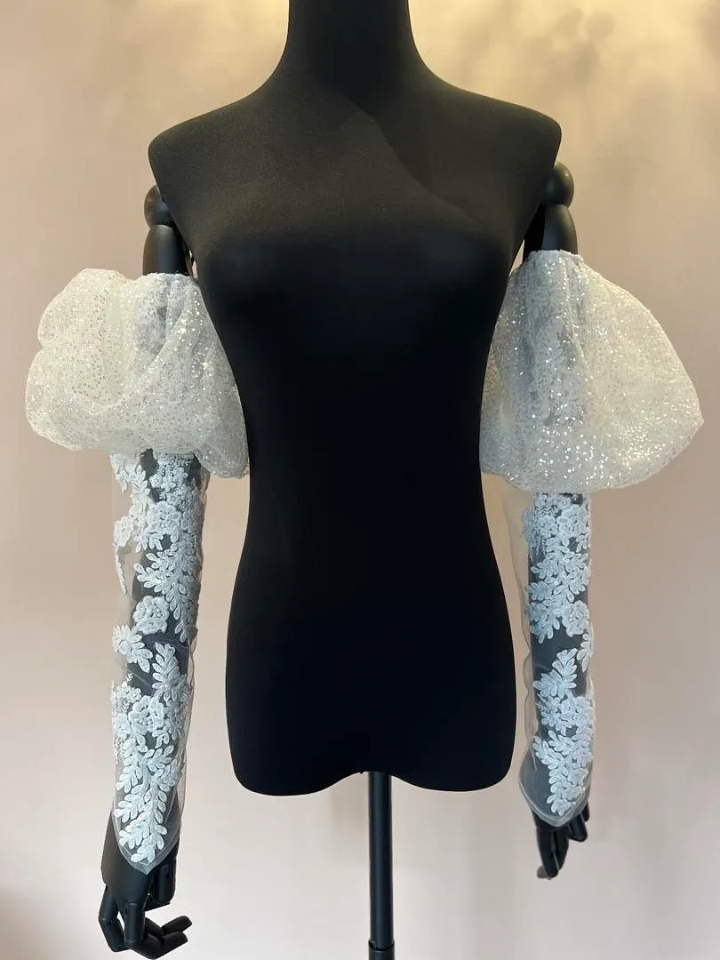 S05AAT 1116 Alicia mermaid jellyfish sleeves