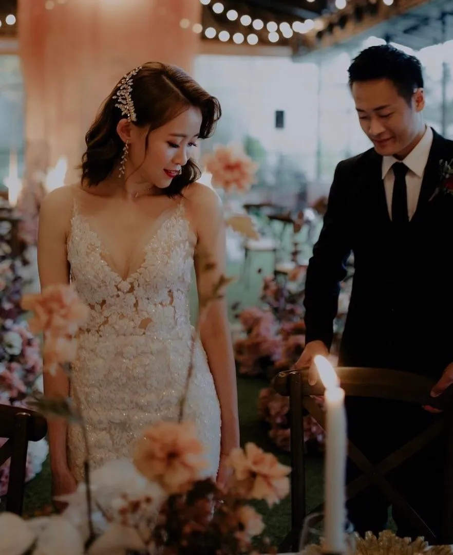 S05AAT 0495 - Yik shien original spag strap mermaid