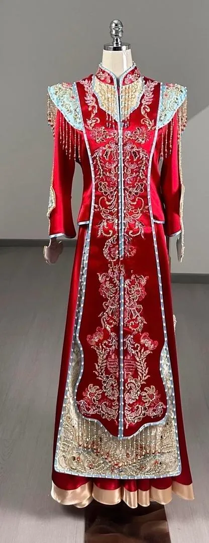 S05AAT 1537 female kua Blue red machine kua