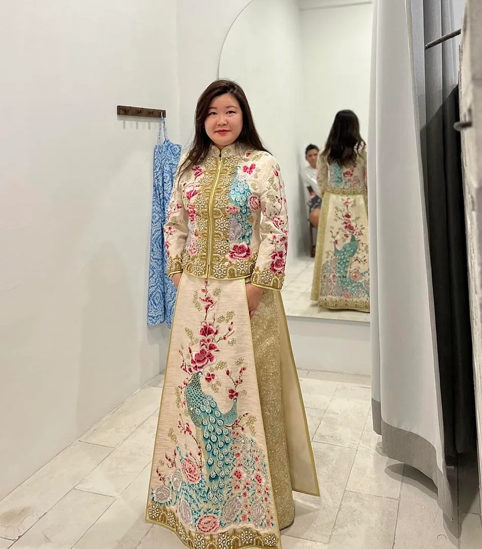 S05AAT 1094 - female kua Blue peacock Size: M