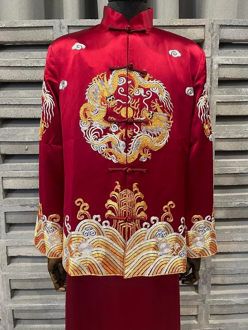 S05AAT 1319 - HB male kua Red gold silver dragon