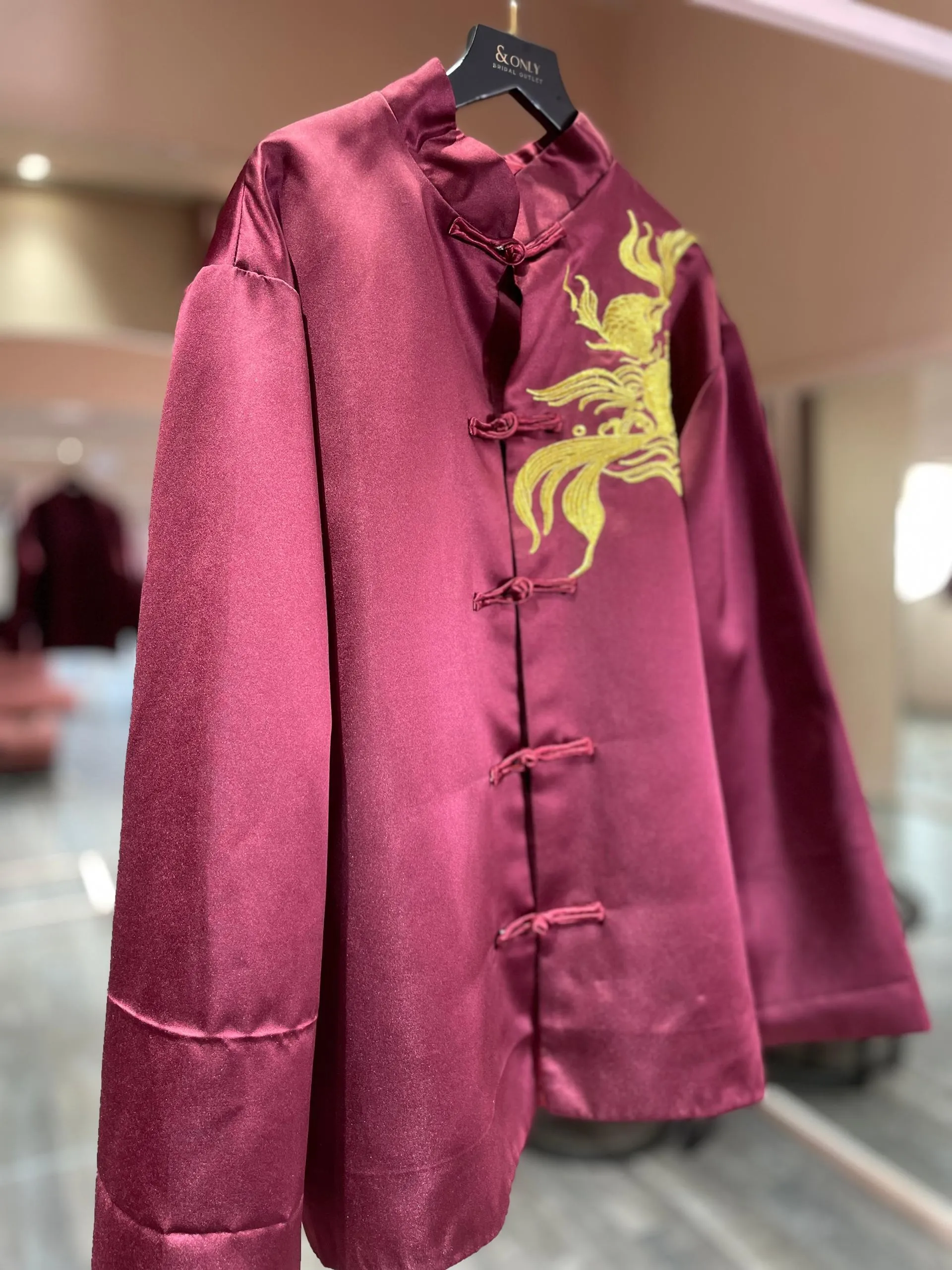 1678 Maroon male machine kua Yong Long