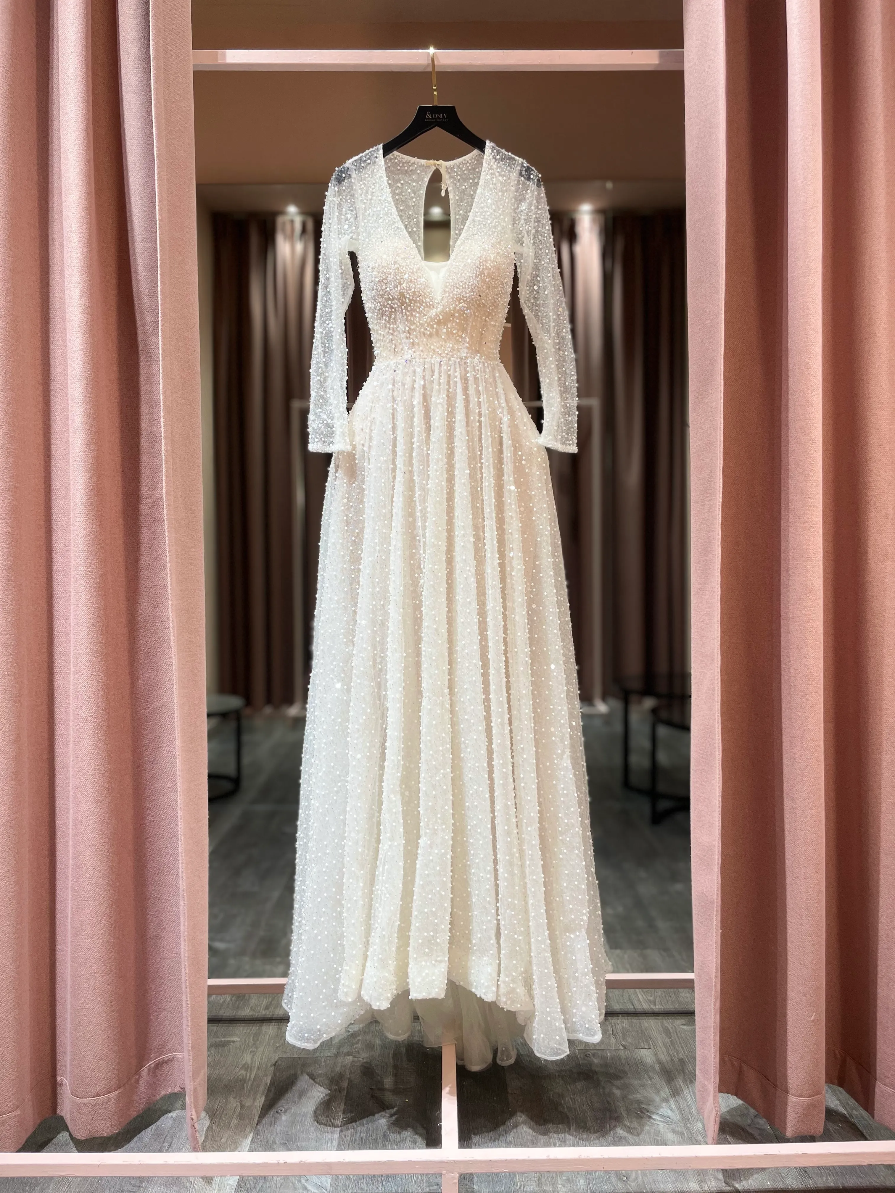 S05AAT 0844 - Full beaded long sleeves pants