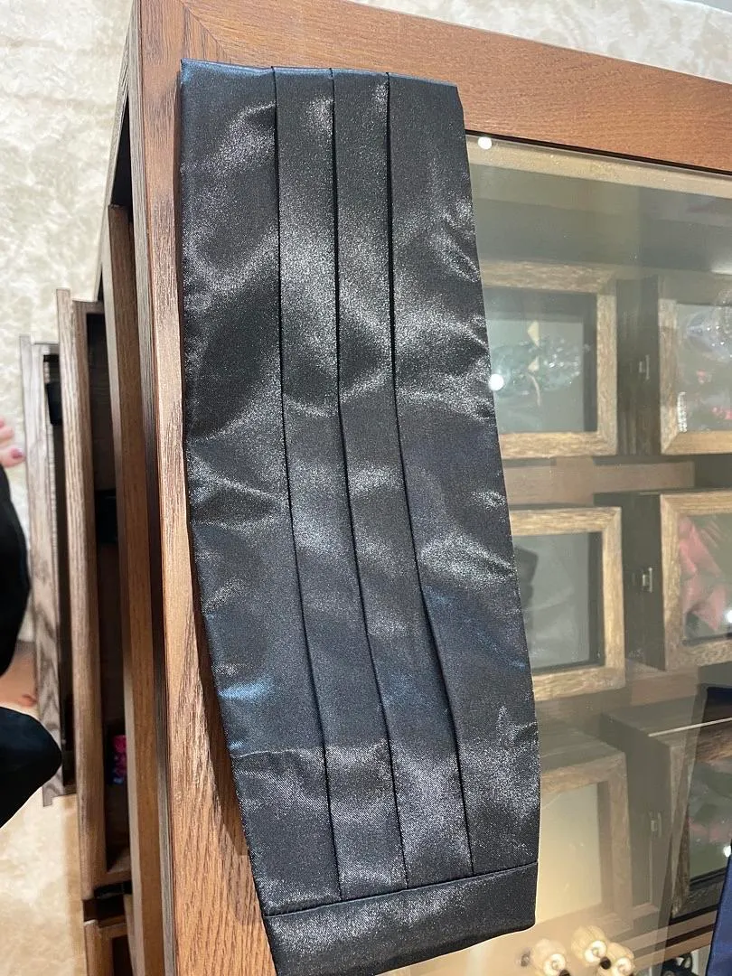 S05AAT 1557 Black Cummerbund