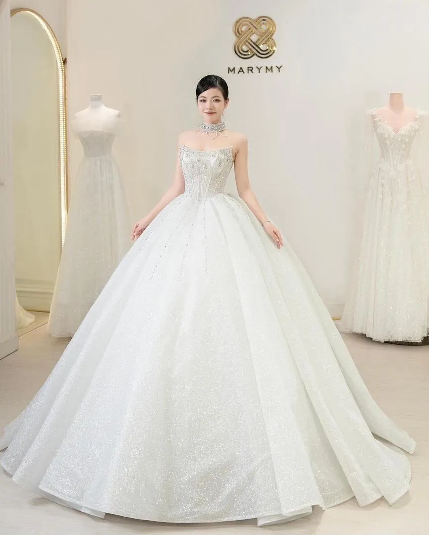 S05AAT 1411 - Ball gown hacchic tube blink with choker