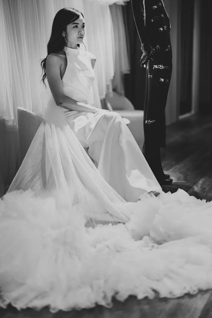 S05AAT 1268 - Ruffled bottom detachable train