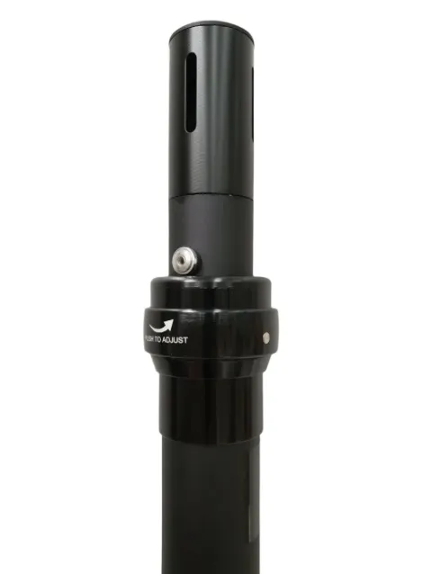 2.4m to 6m Extendable Autpole Upright Post - Black