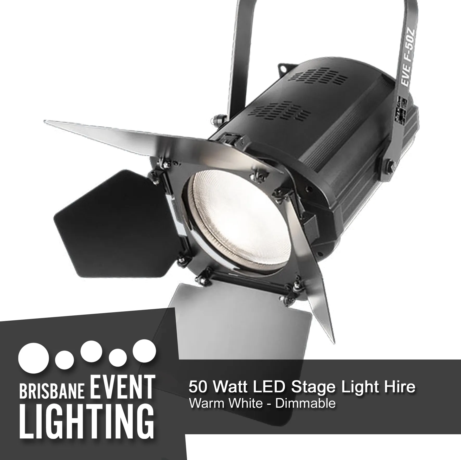 50 Watt Warm White LED Stage Light Hire