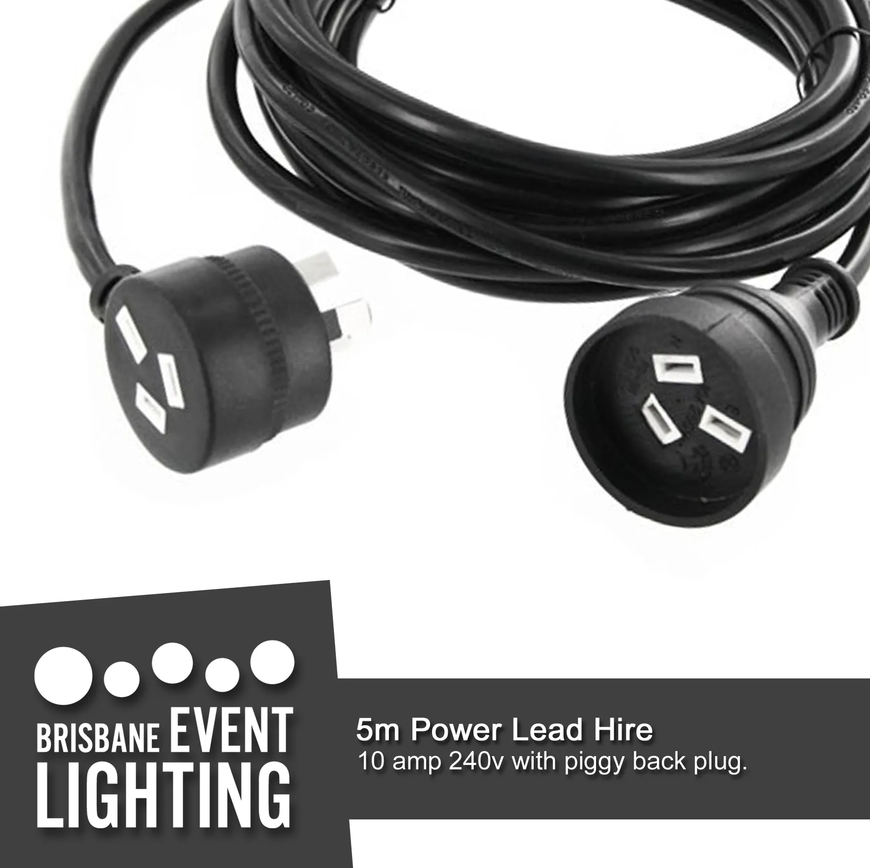 Power Extension Cable Hire