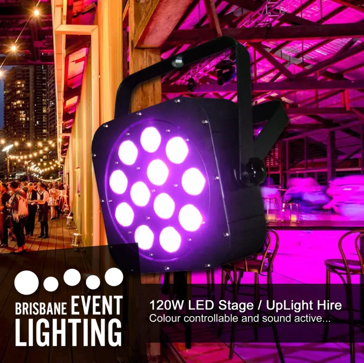 120 Watt LED Uplight Hire