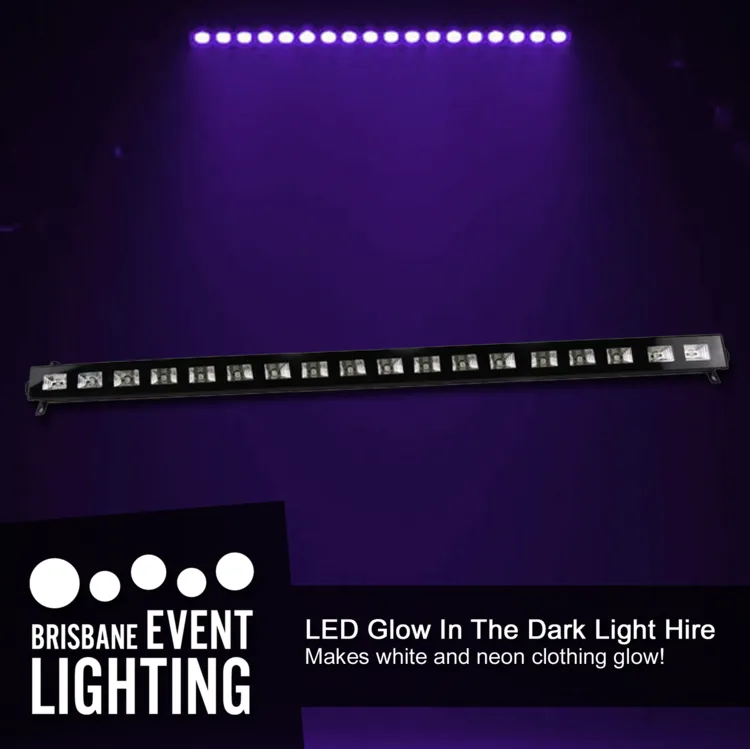 LED UV Glow Light Hire - Large