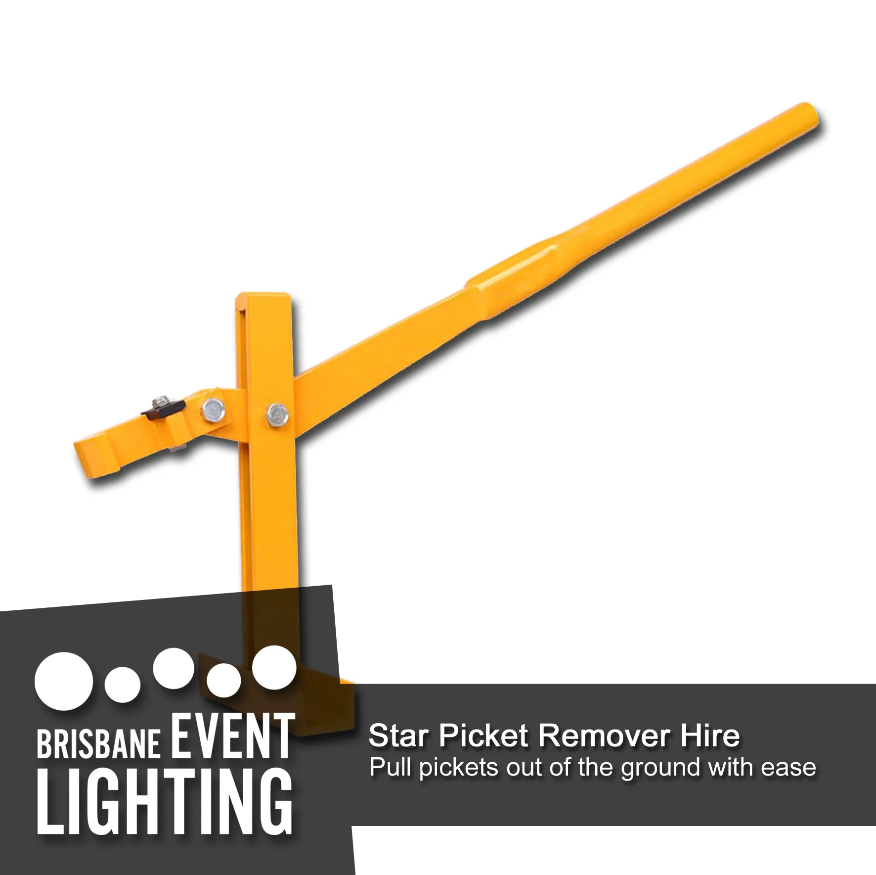 Star Picket Remover Hire