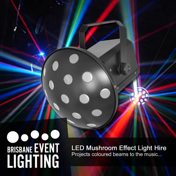 Mushroom LED Disco Light Hire