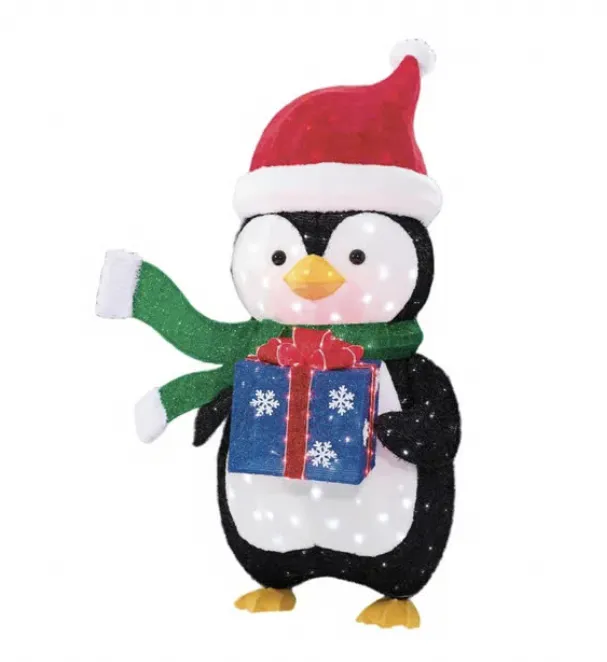 Giant Light Up Christmas Penguin Hire
