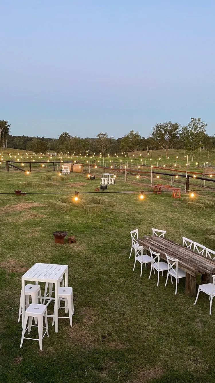 Crompton 20m Festoon Light Kit with Bulbs