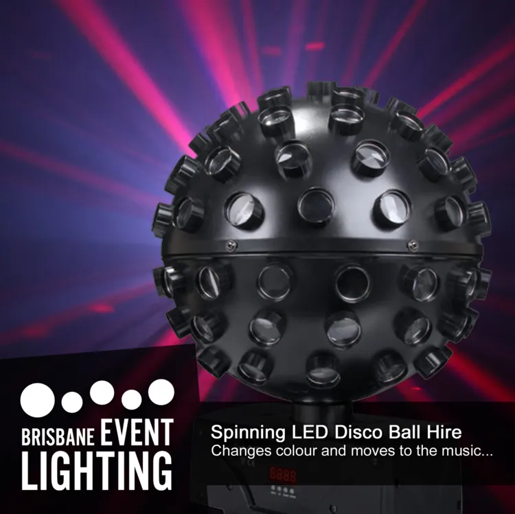Mechanical LED Disco Ball Hire