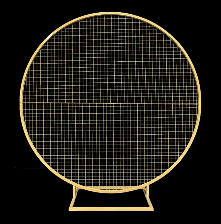 1.9m Round Mesh Backdrop Frame Hire