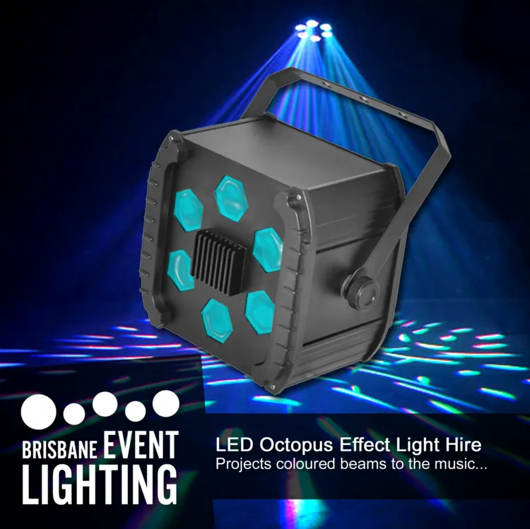 Octopus LED Disco Light Hire