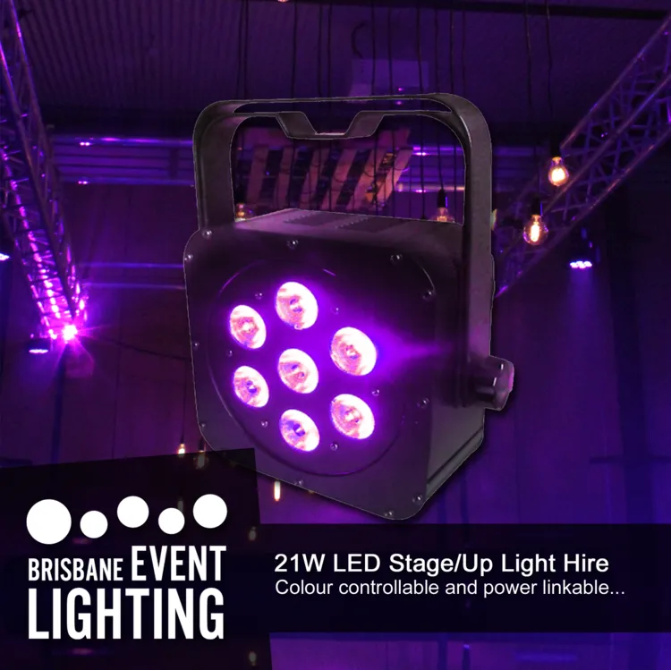 21 Watt RGB LED Stage Light Hire