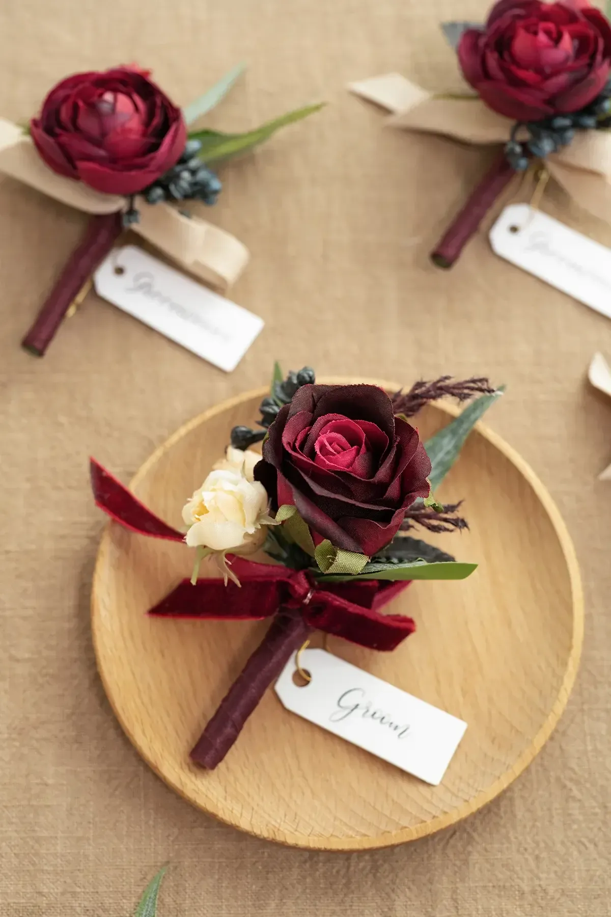 Scarlett Garden Boutonniere