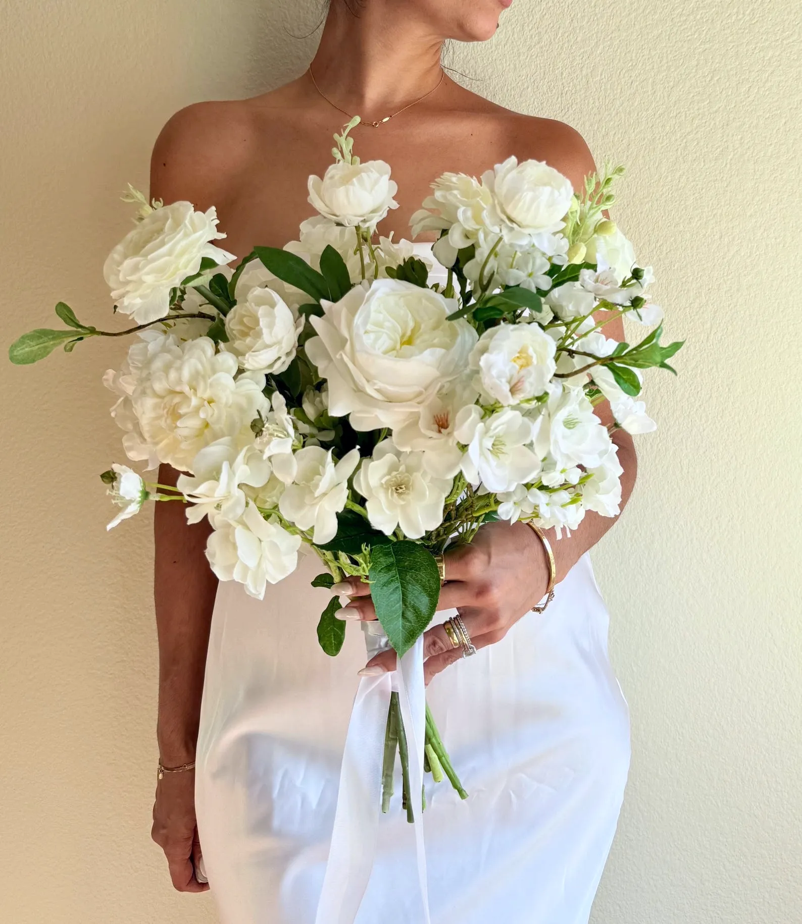 English Garden Large Bridal Bouquet