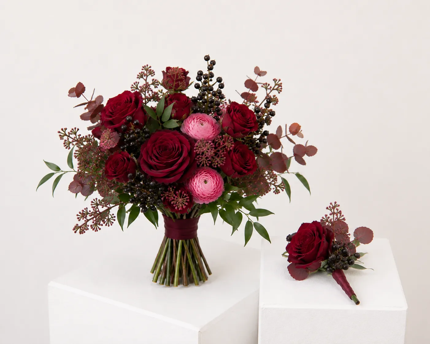Dark Romance Bridesmaid Bouquet