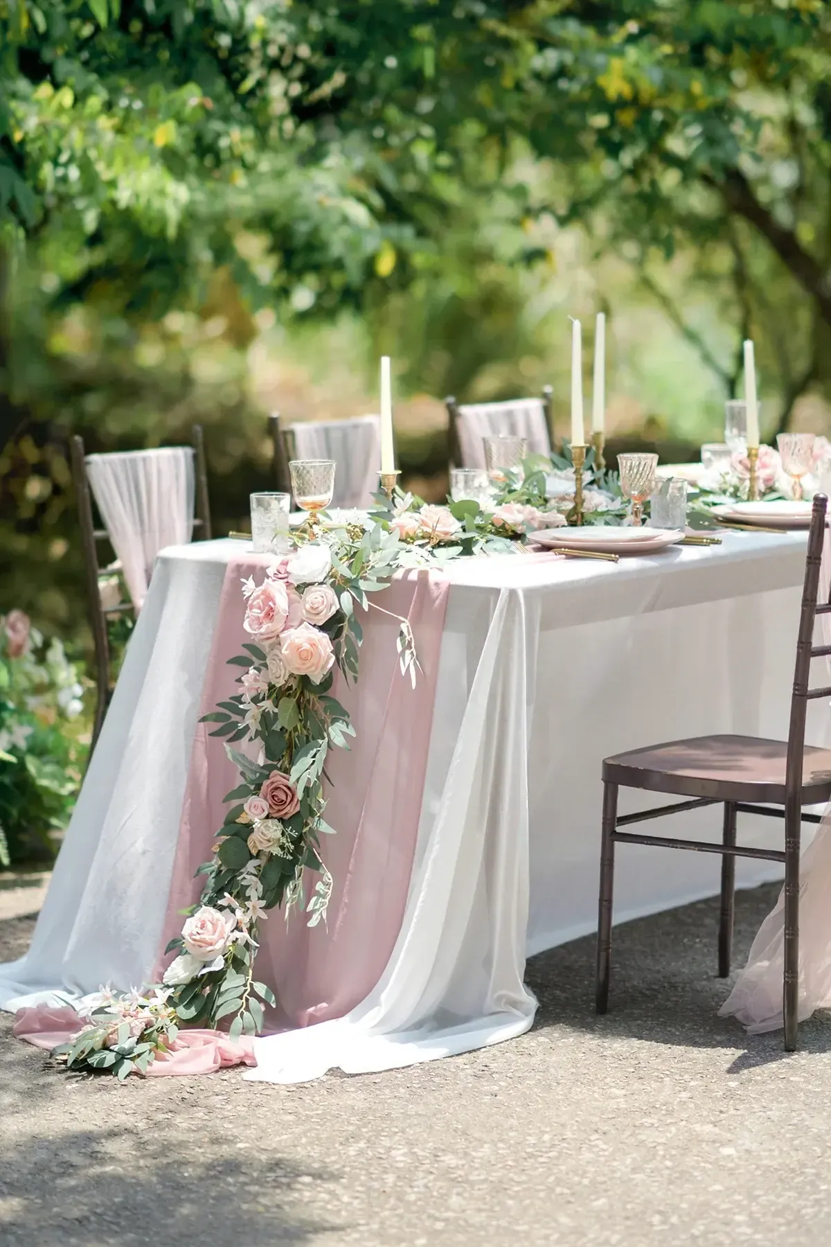 Dusty Rose 6ft Garland