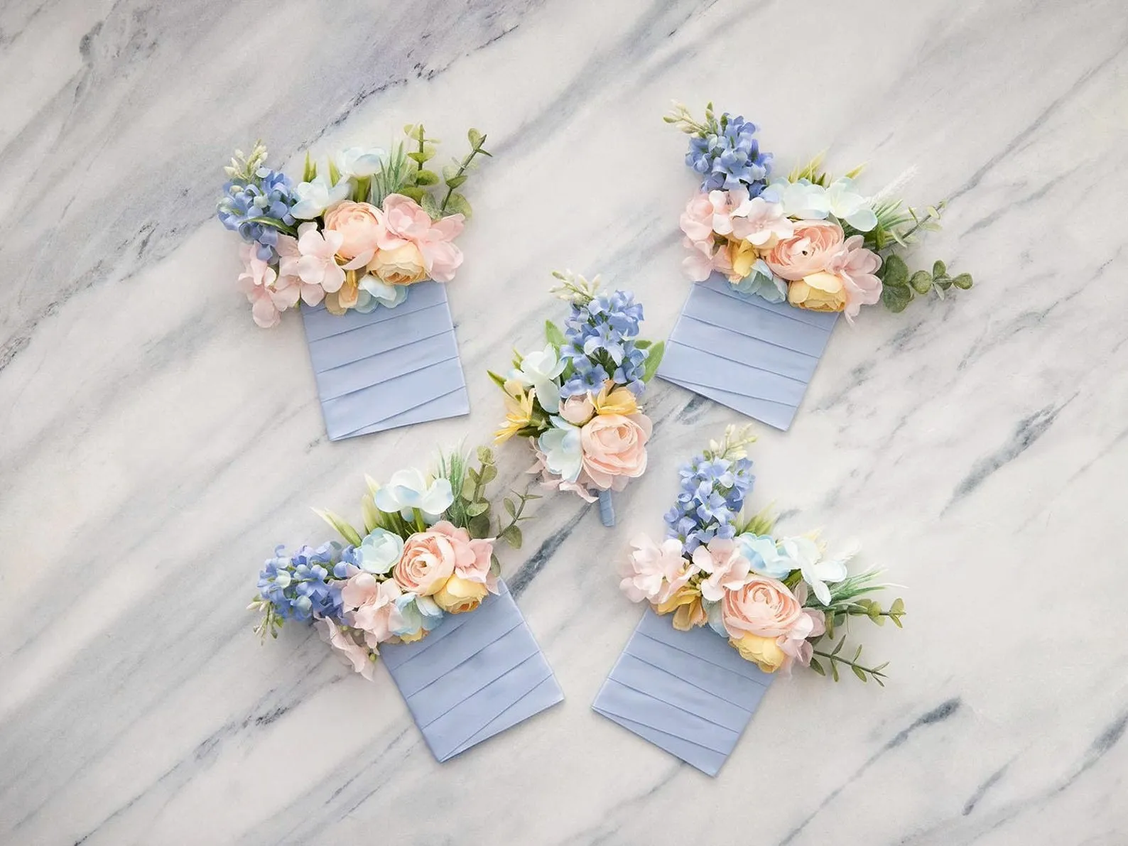 Cottage Bloom Pocket Square 