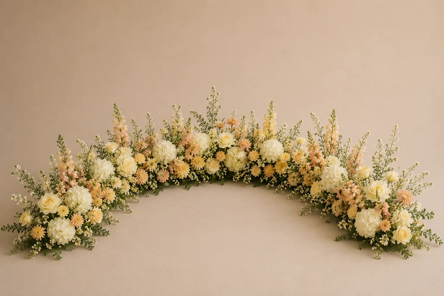 Golden Hour Meadow Arch