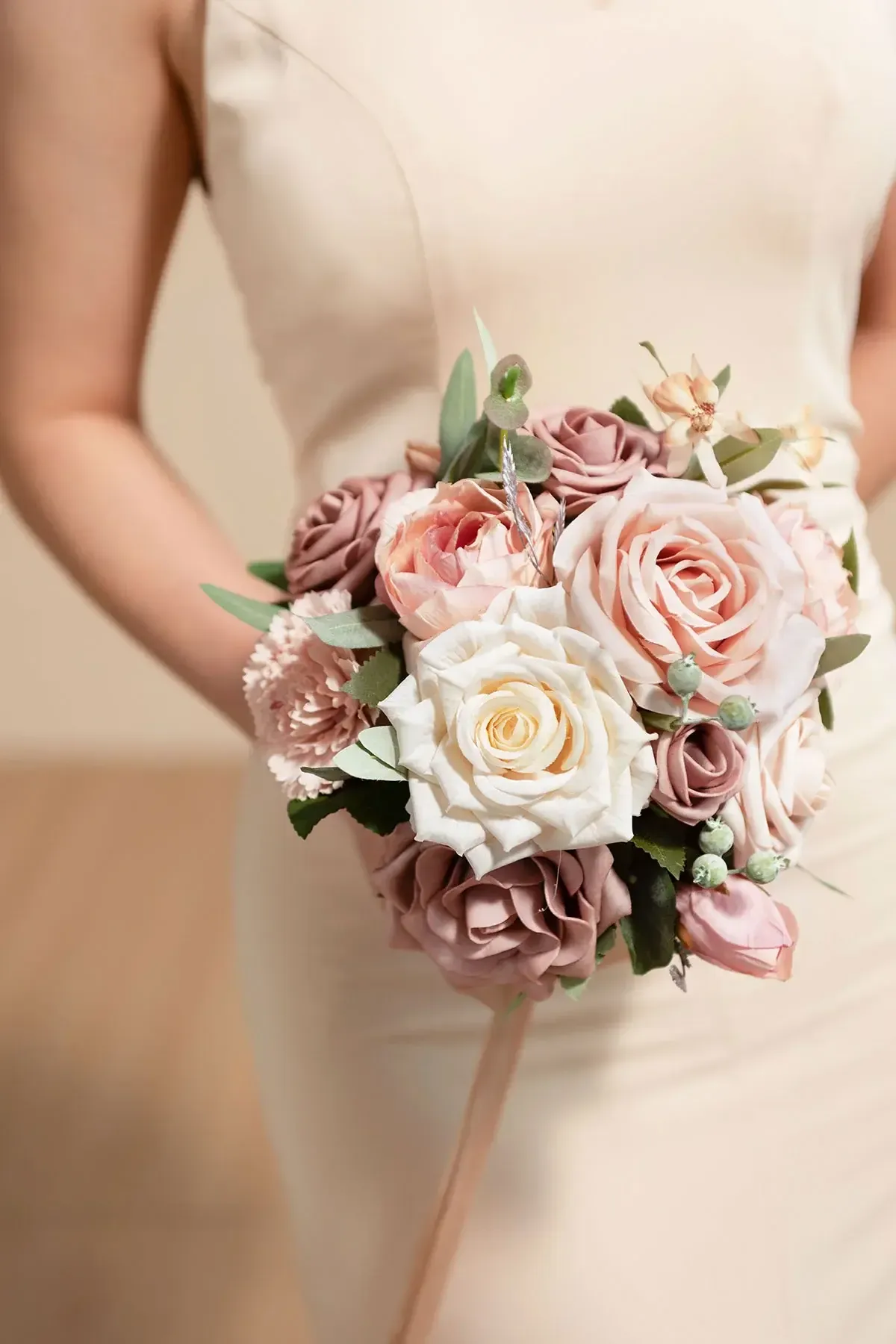 Dusty Rose Bridesmaid Bouquet
