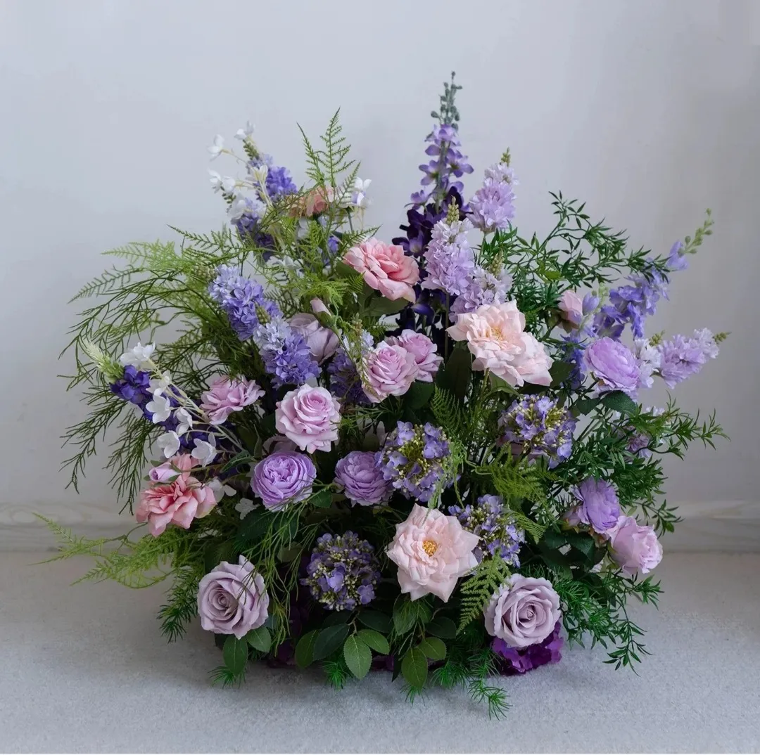 Lilac Garden Aisle Marker 