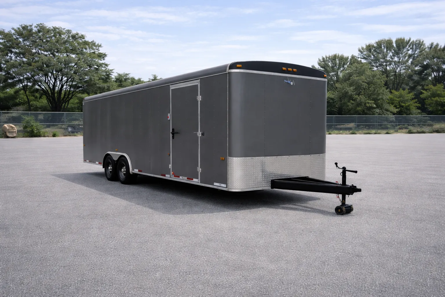 24ft Enclosed Trailer - 10,000 GVWR