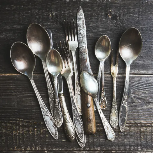 Silver Plated Flatware - Dinner Fork