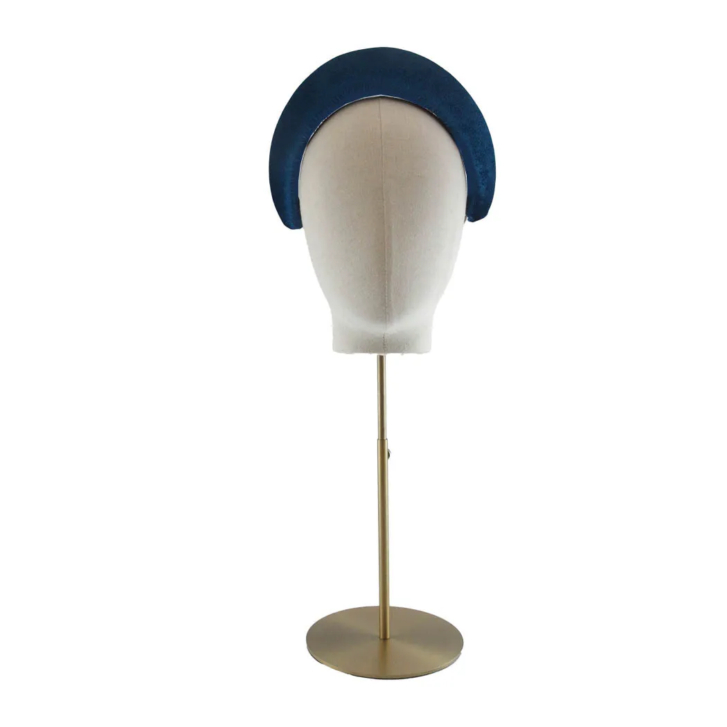 Annie velvet headband - teal