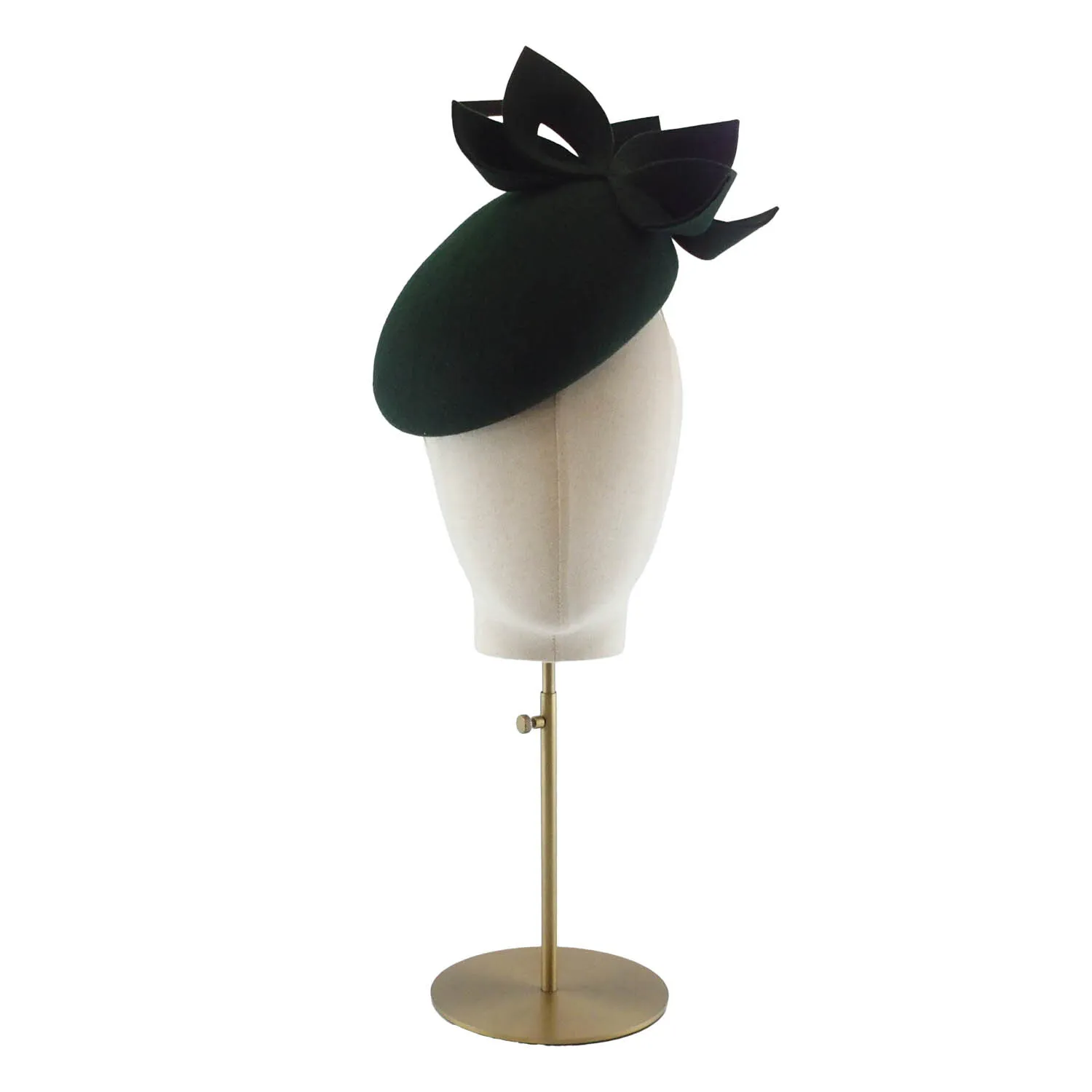 Ciara beret in green