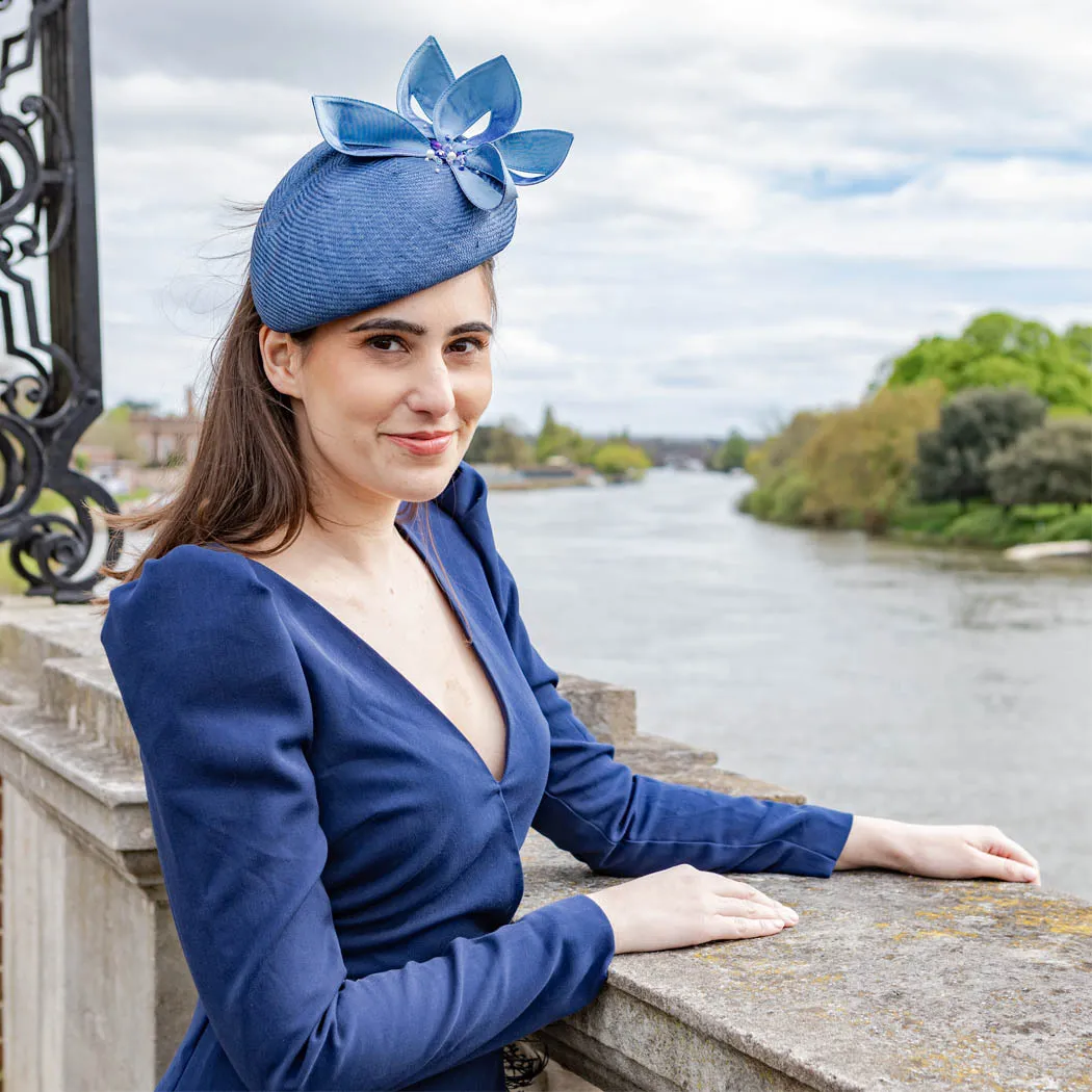 Lydia beret - blue