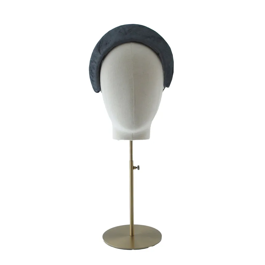 Annie velvet headband - grey