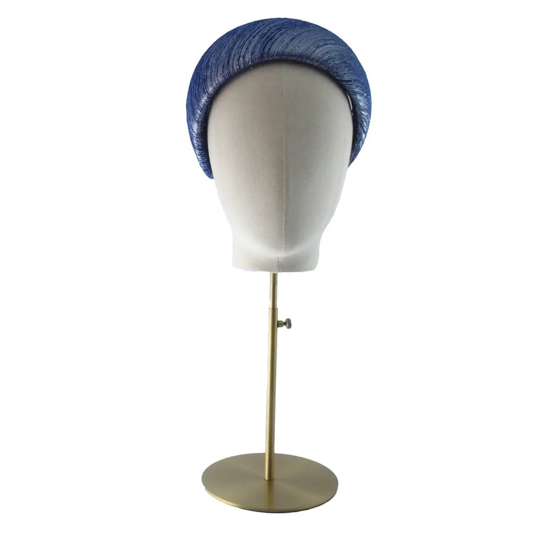 Eva - wide headband in blue