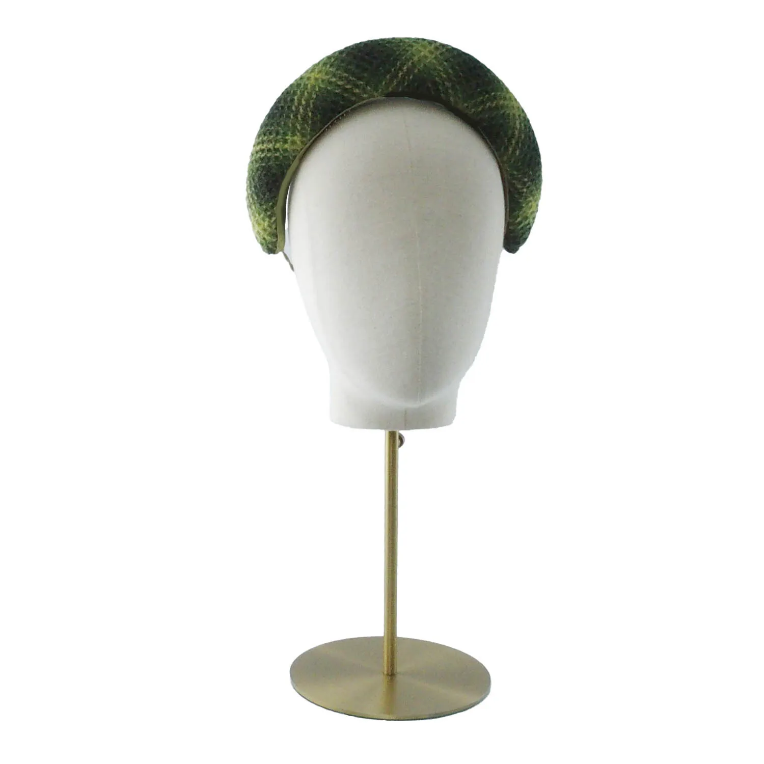 Annie tweed headband - green