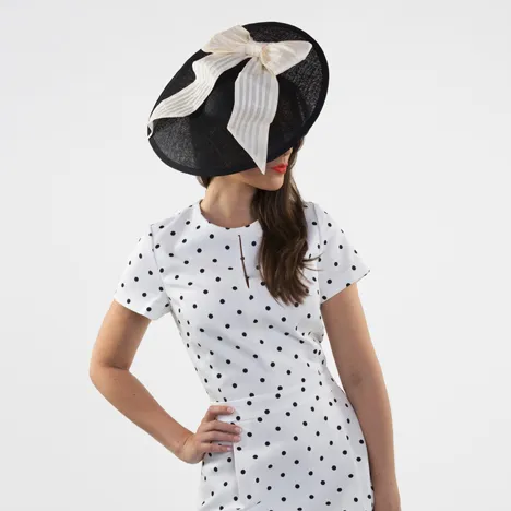 Adele brim - black