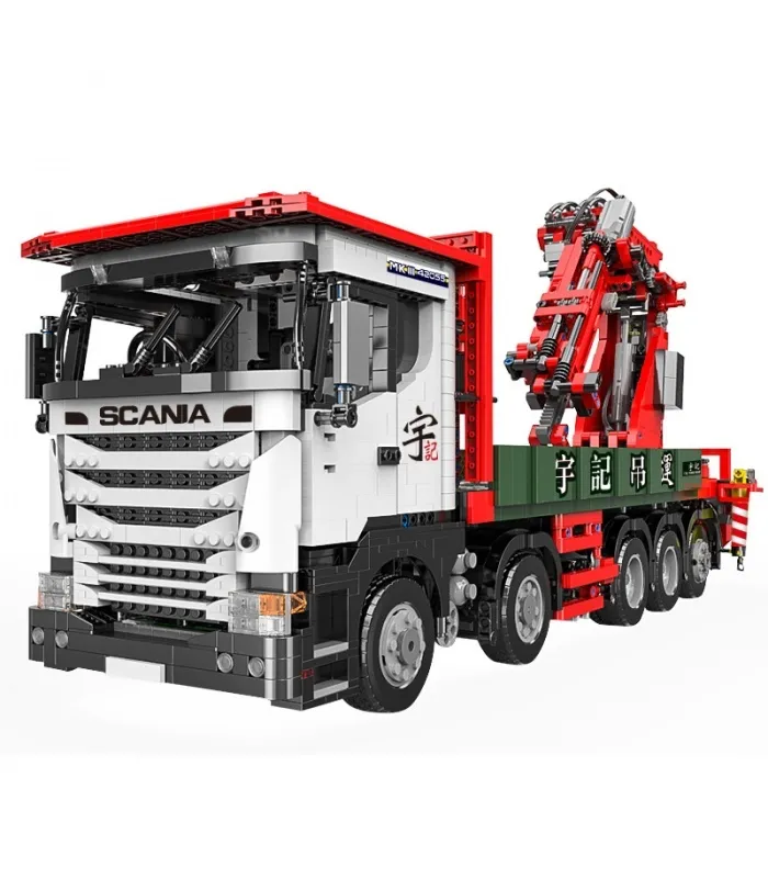 Large truck with Crane