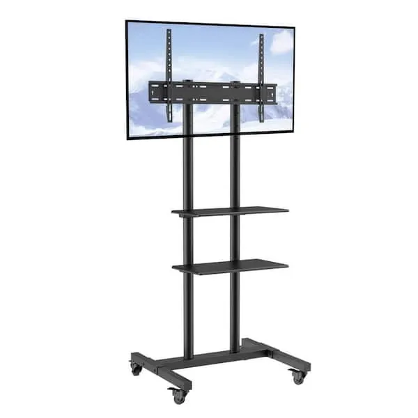 Mobile TV Stand with Wheels