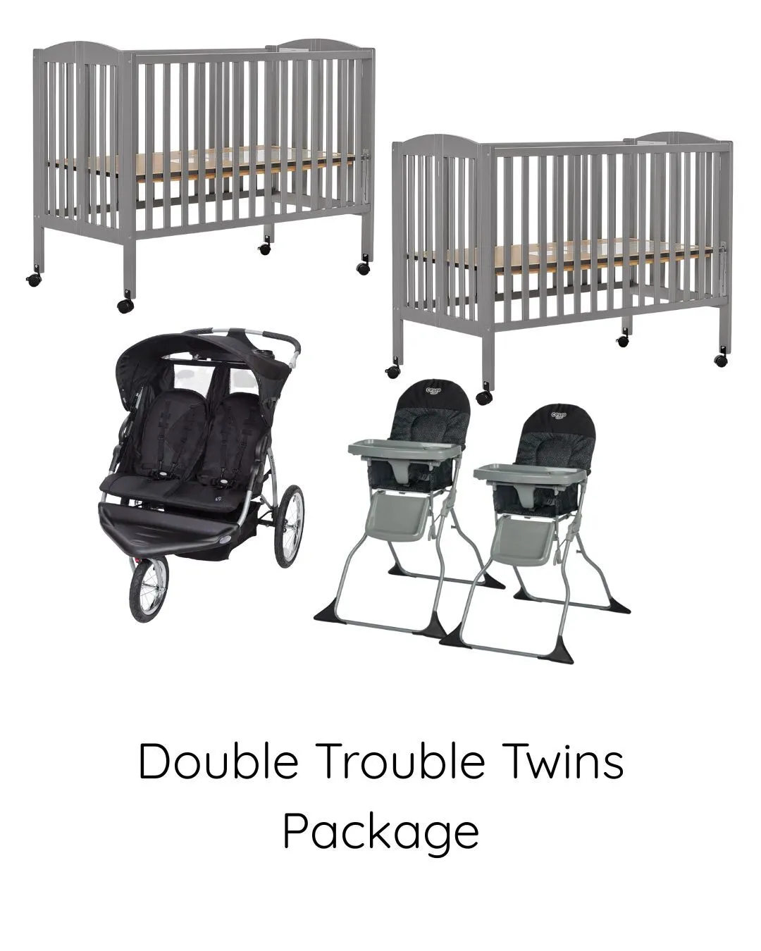 Double Trouble Twins Package $50/Day