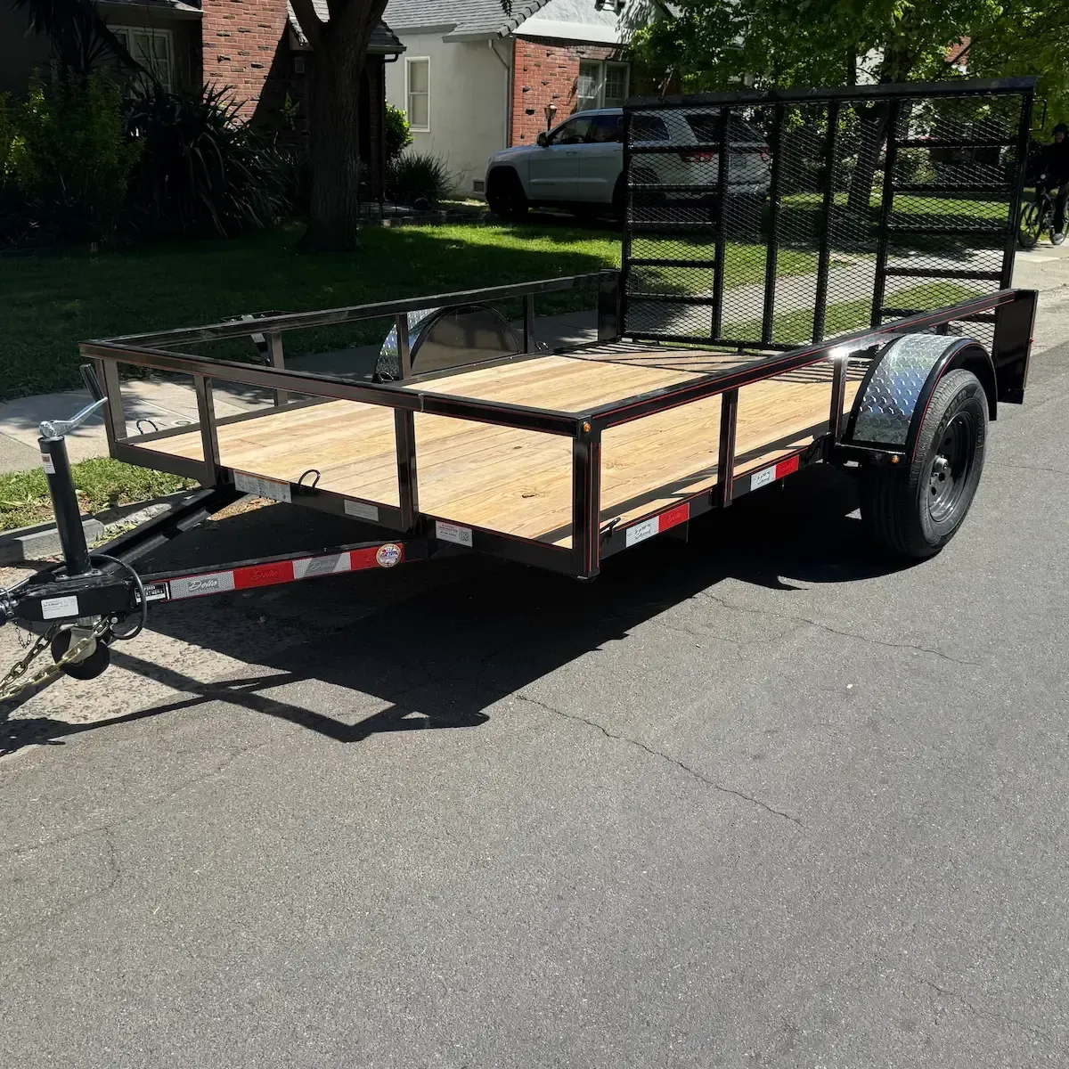 7×10 Utility Trailer Rental – Sacramento | $65/Day
