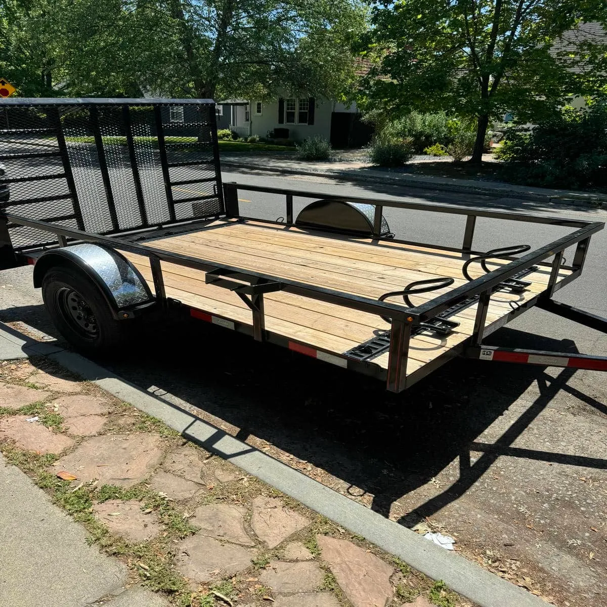 7×10 Utility Trailer Rental Sacramento | $65/Day