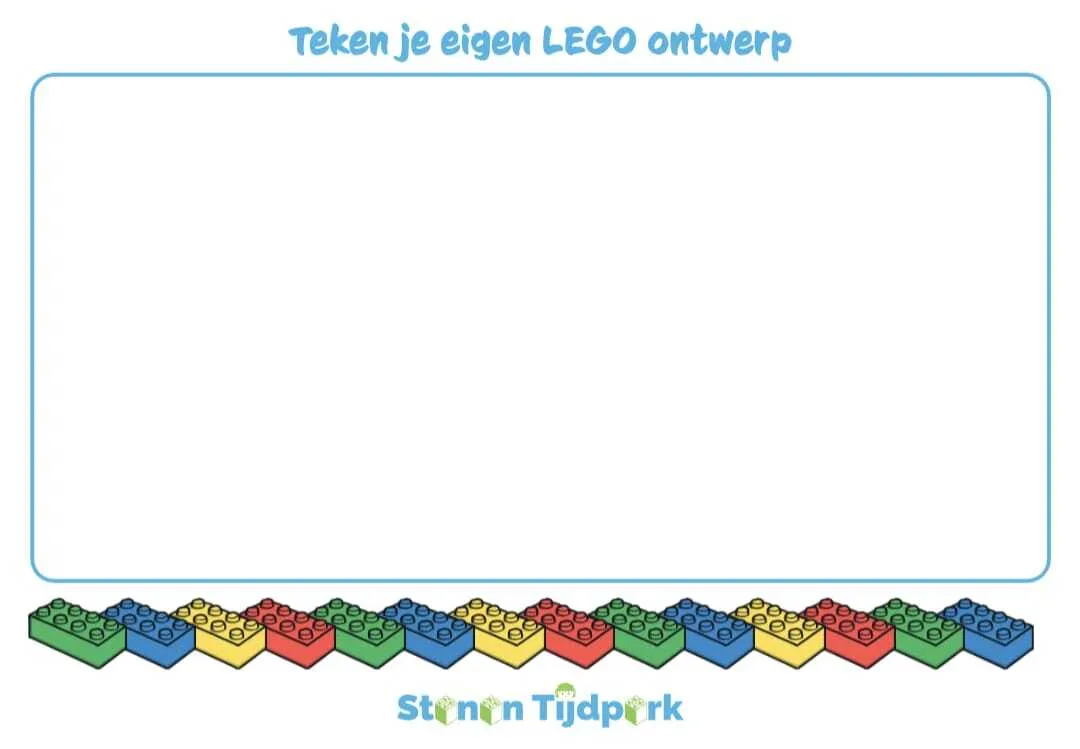 LEGO ontwerpkaart