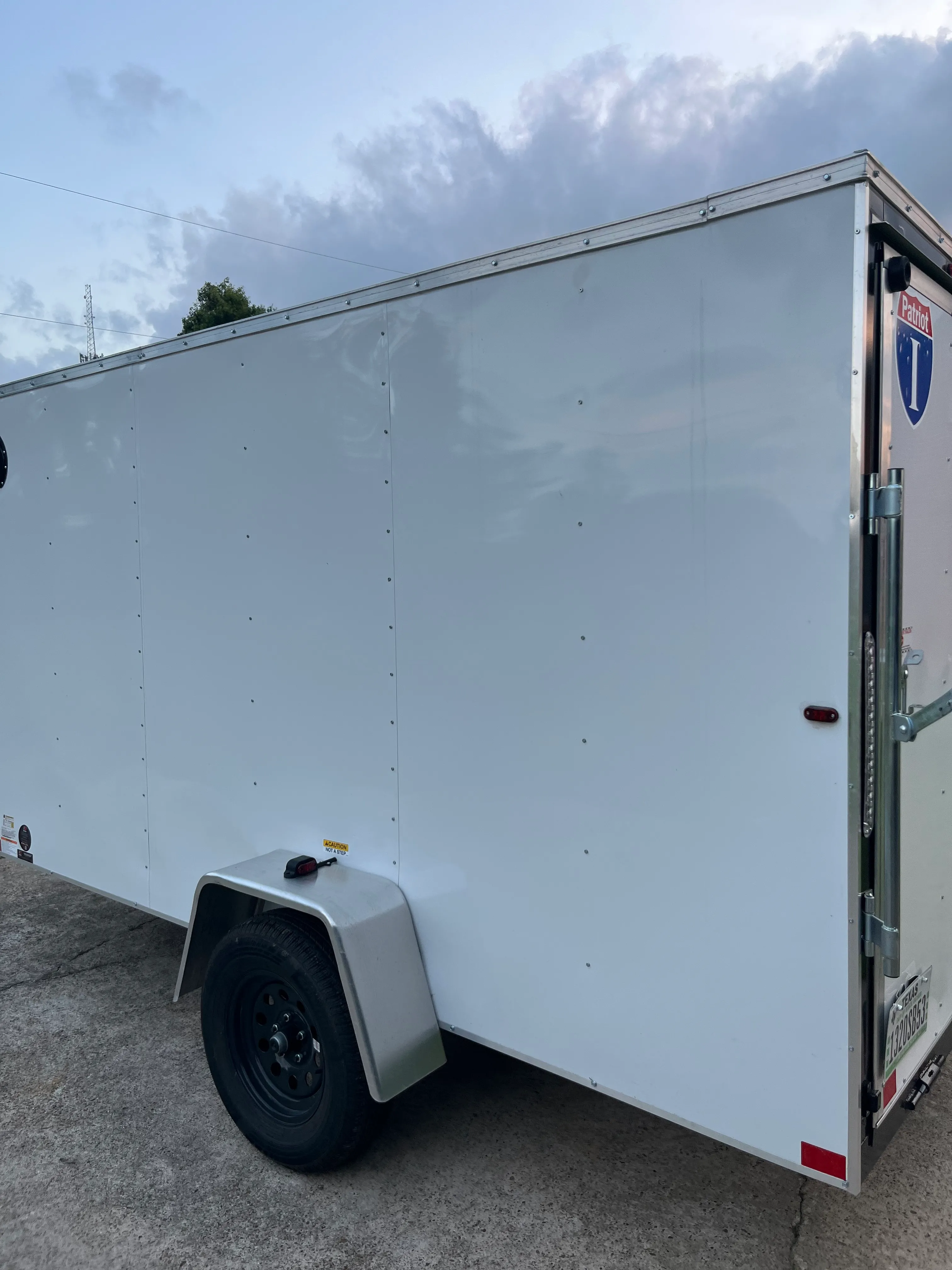 6x12 Enclosed Trailer