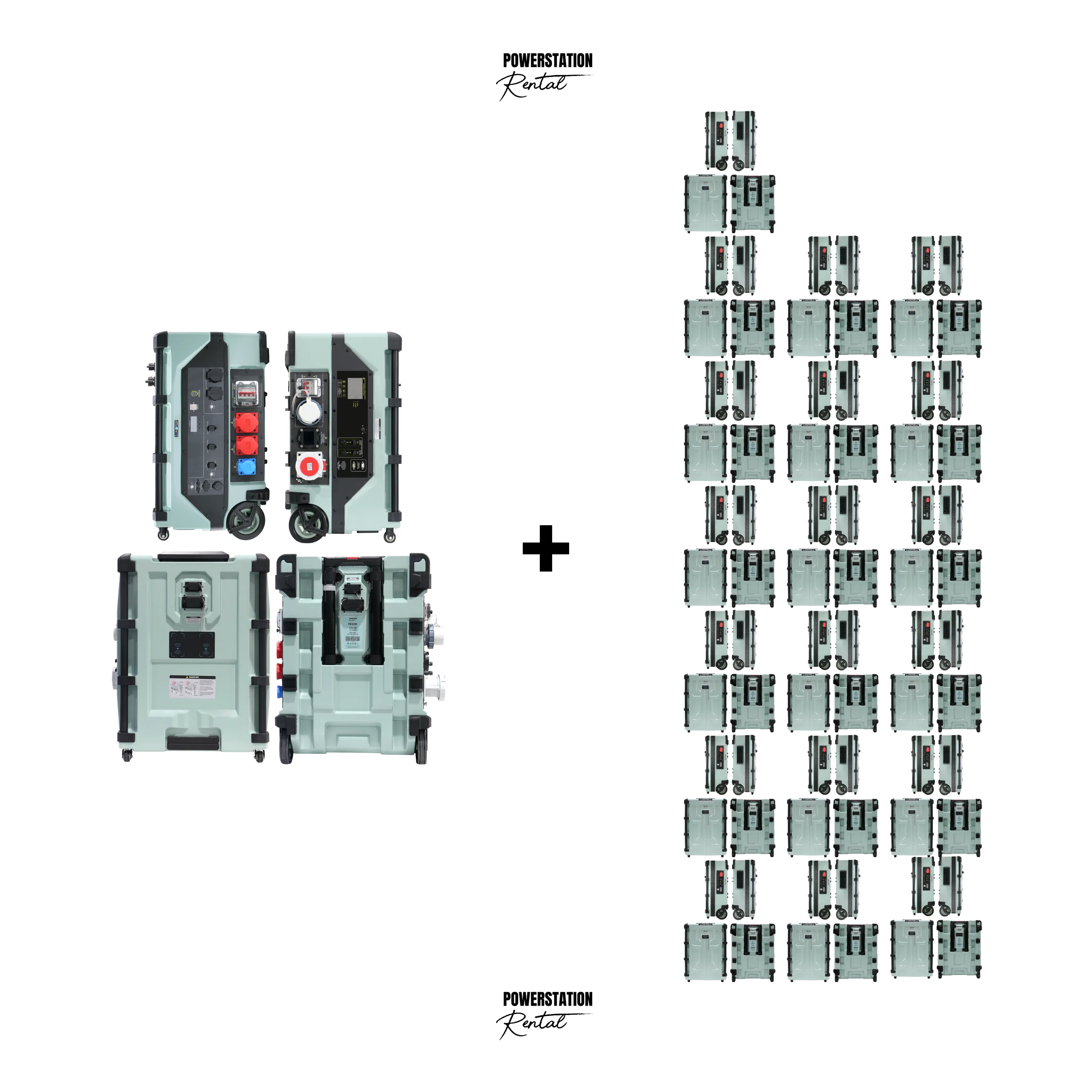SET 46 - 1x PSR ULTRA (12.000 W) & 19x PSR ULTRA PRO (231.424 Wh)