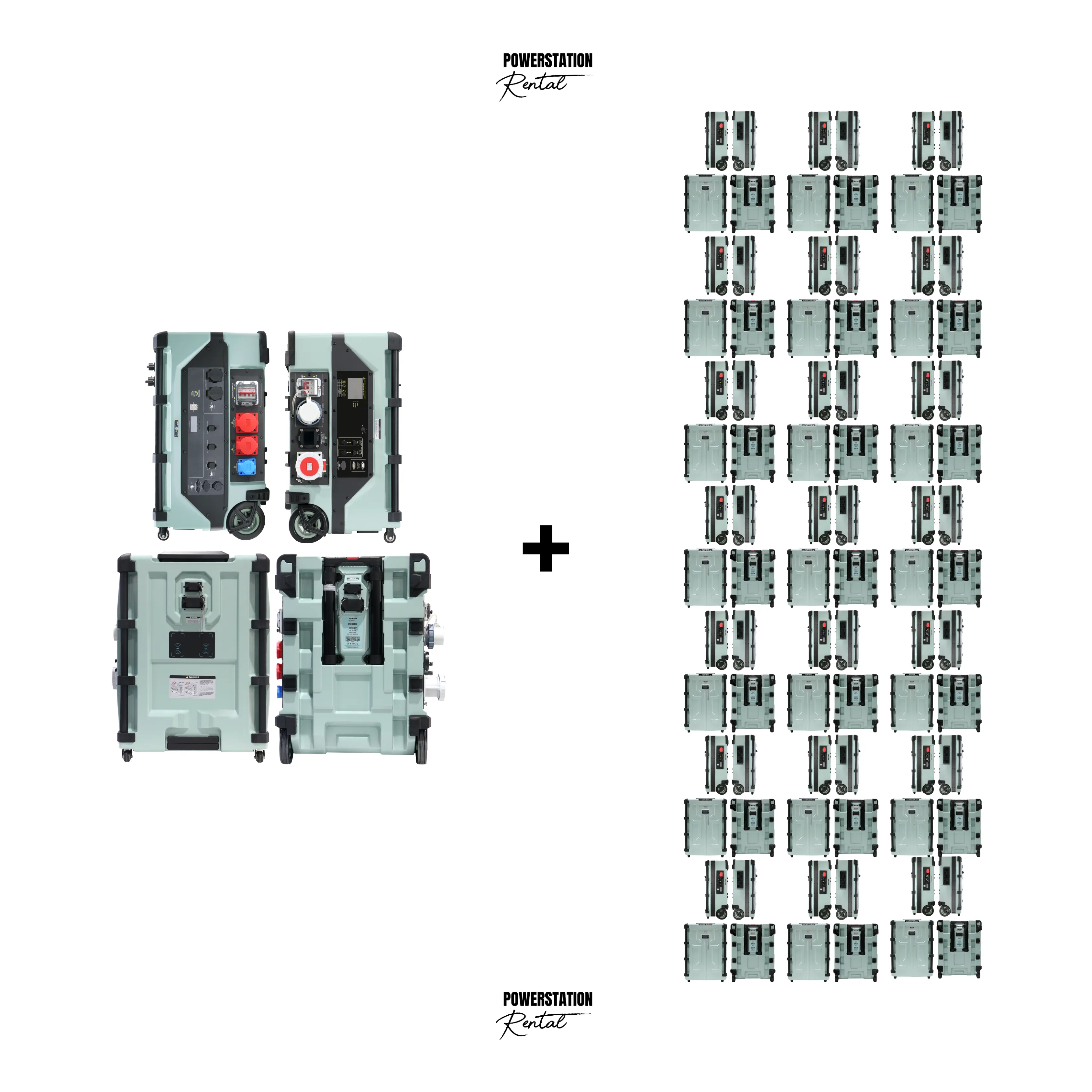 SET-48: 1x PSR ULTRA (12.000 W) & 21x PSR ULTRA PRO (254.976 Wh)